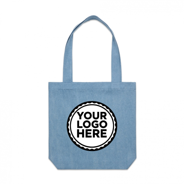  Denim As Colour Carry Bag DTG Print Thumbnail