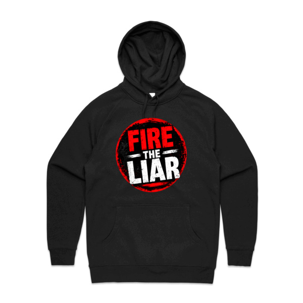 Fire the Liar Men's Hoodie Thumbnail