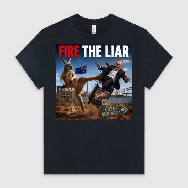 Fire the Liar Men's Heavy Tee Thumbnail